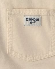 Toddler Canvas Jacket - Ivory
