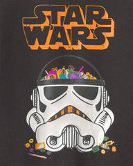 Boys Star Wars Halloween Pullover Sweatshirt - Black