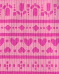 Girls Heart Heart Long-Sleeve Top - Pink