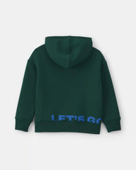 Boys 'Play To Win' Fleece Hoodie - Green