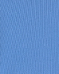 Girls Long-Sleeve Ribbed Top - Blue