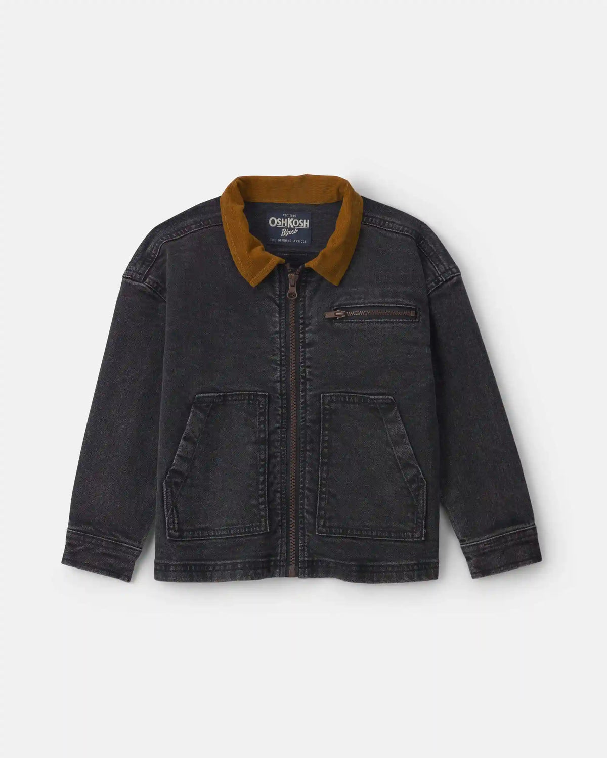 Toddler Boy Utility Barn Jacket - Black