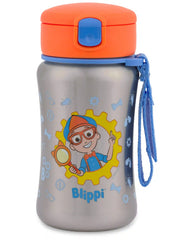 Blippi Stainless Steel Straw Bottle