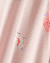Baby Girl 2-Pack Flamingo PurelySoft™ 1-Piece Pajama - Pink