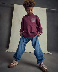 Boys Denim Baggy Jeans - Medium Wash