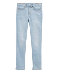 Kid Blue Ice Wash Slim Fit Skinny-Leg Jeans