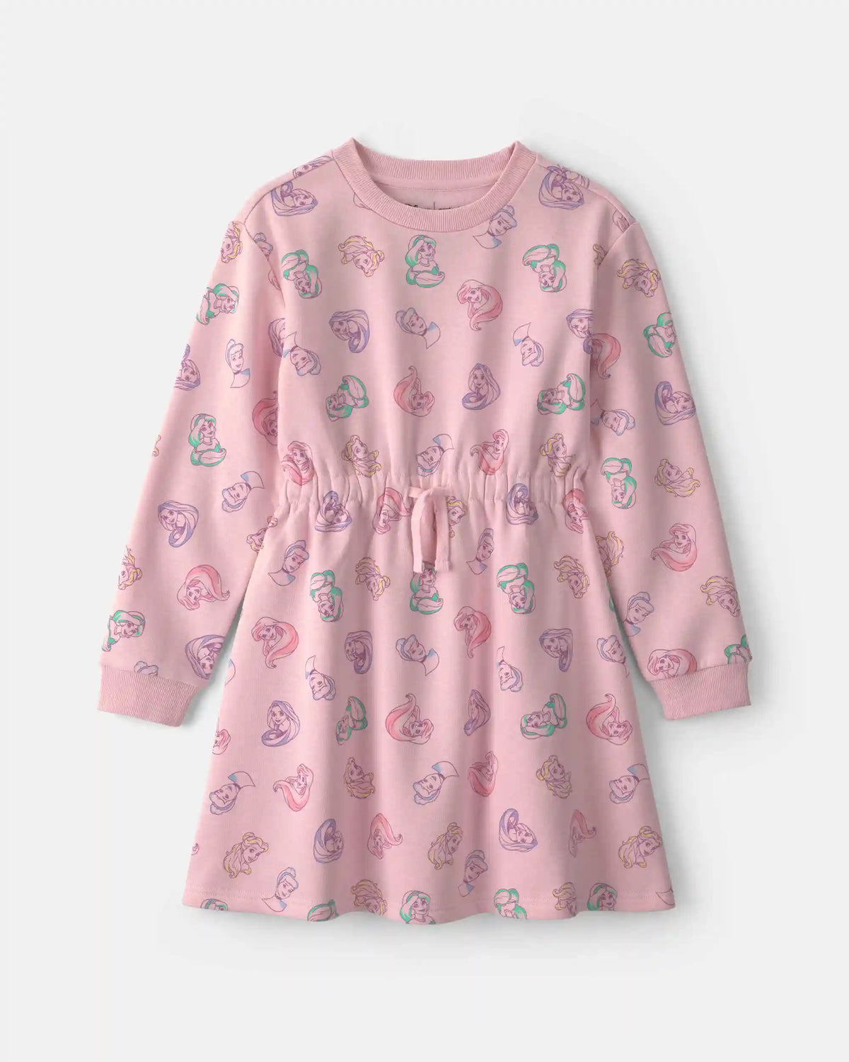 Girls Disney© Princess Long-Sleeve Dress - Pink