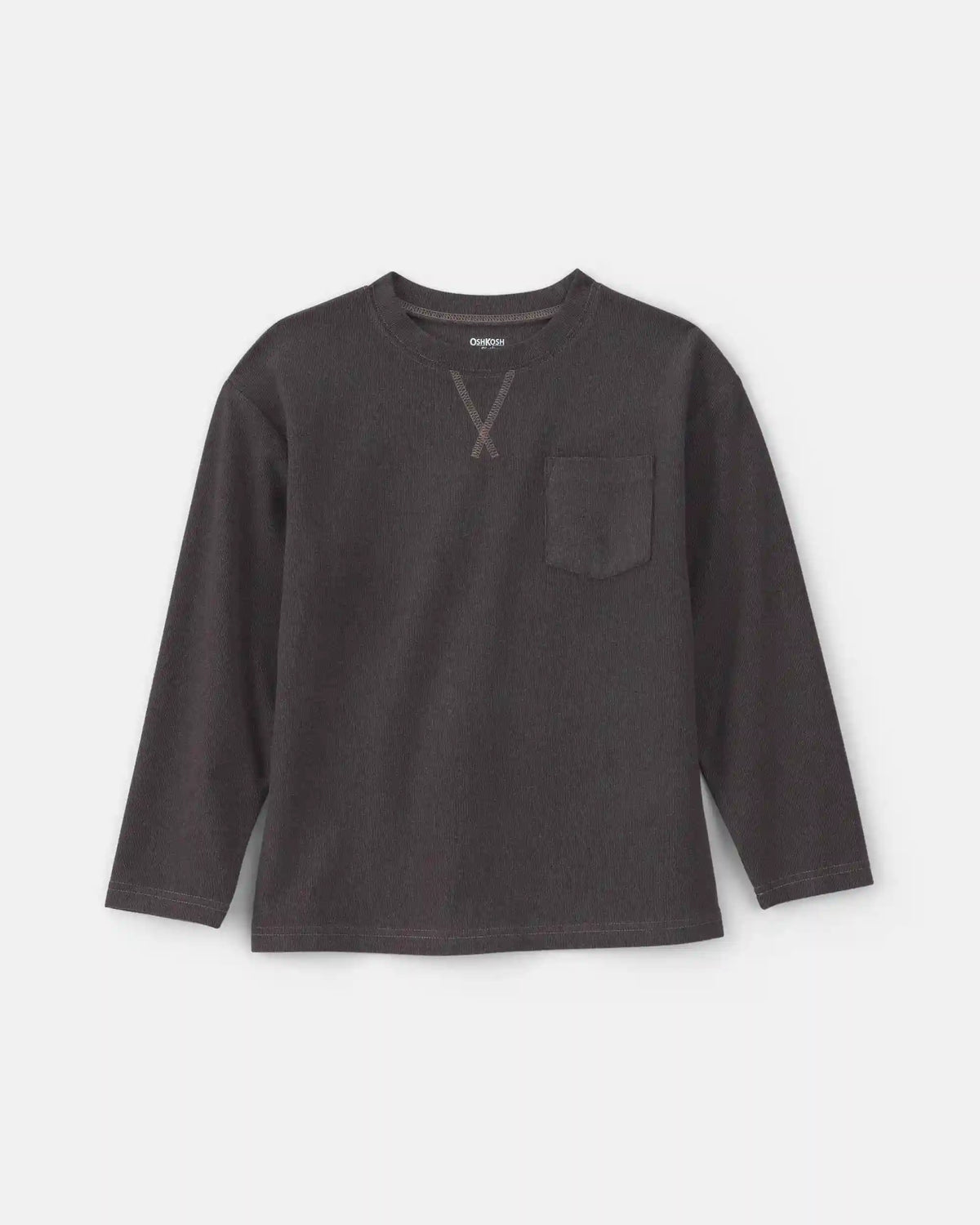 Boys Long-Sleeve T-Shirt - Grey