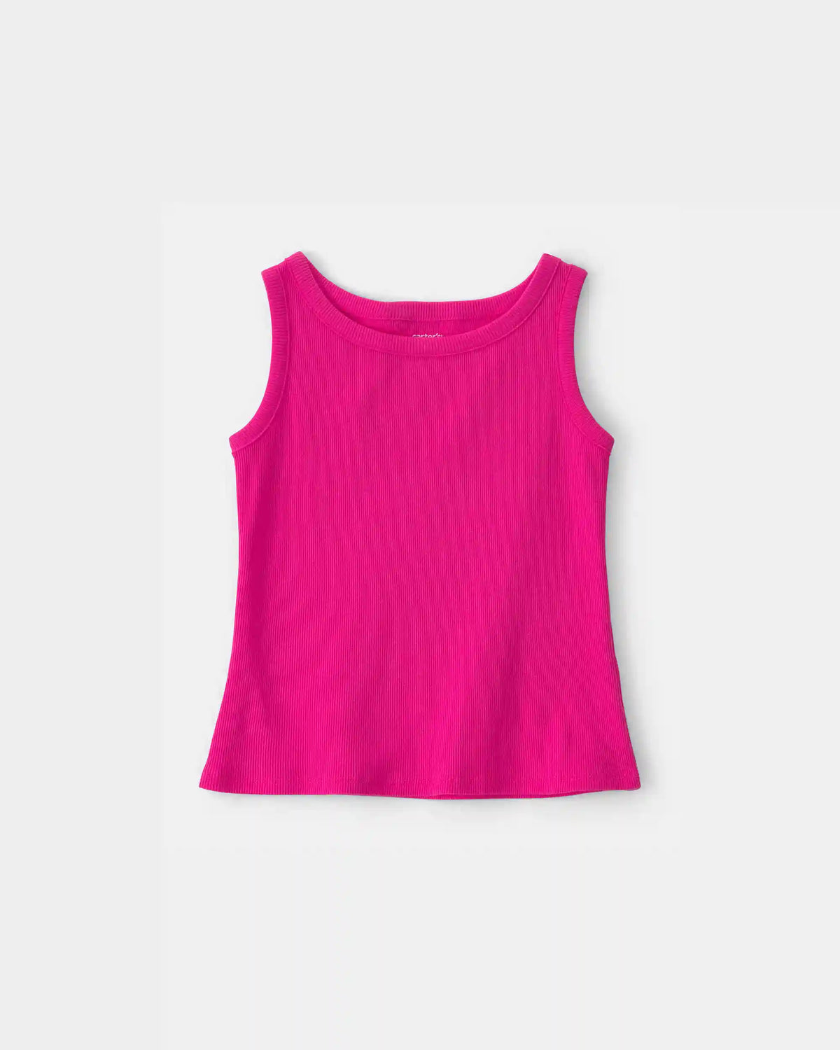 Girls Rib Tank Top - Pink