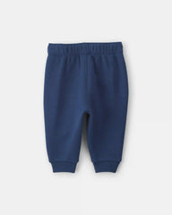 Baby Boy Fleece Pants - Navy Blue