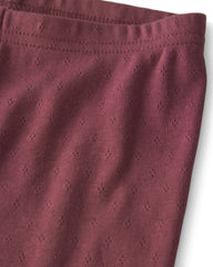 Girls 2-Piece Organic Cotton Pointelle Pajamas