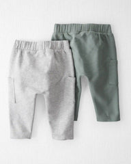 Baby 2-Pack Organic Cotton Pants