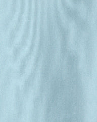 Girls Rib Top - Blue