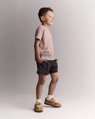 Toddler 'Good Mood' Relaxed Tee - Mauve