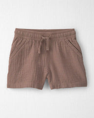 Toddler Boy 2-Piece Organic Cotton Gauze Top & Short Set