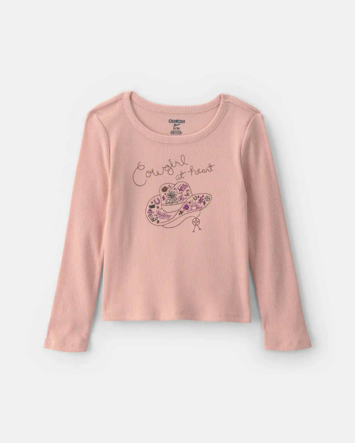 Toddler Girl Long-Sleeve Top - Pink