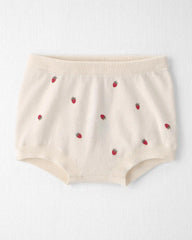 Baby Girl 2-Piece Organic Cotton Sweater Set in Berry Print