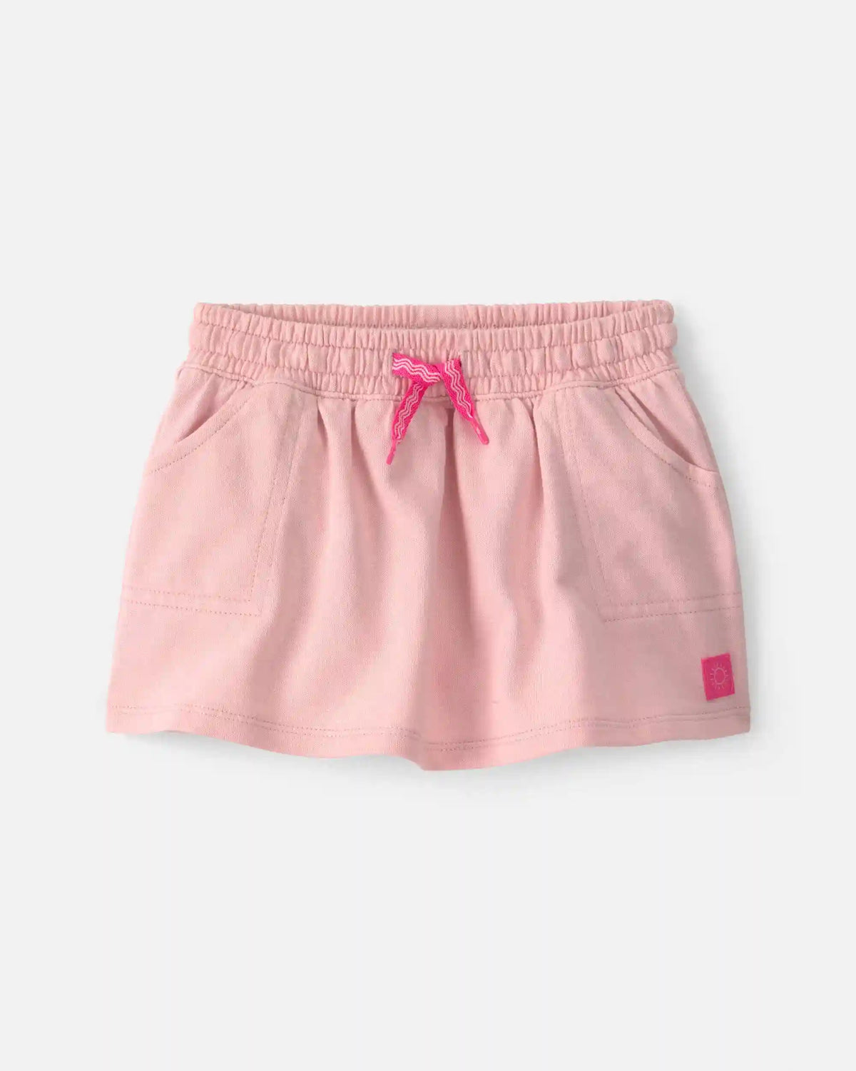 Baby Girl French Terry Skort - Pink