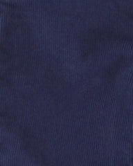 Baby Boy Corduroy Suspender Pants - Blue