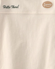 Baby Boy 'Hello There' Graphic Tee - Cream