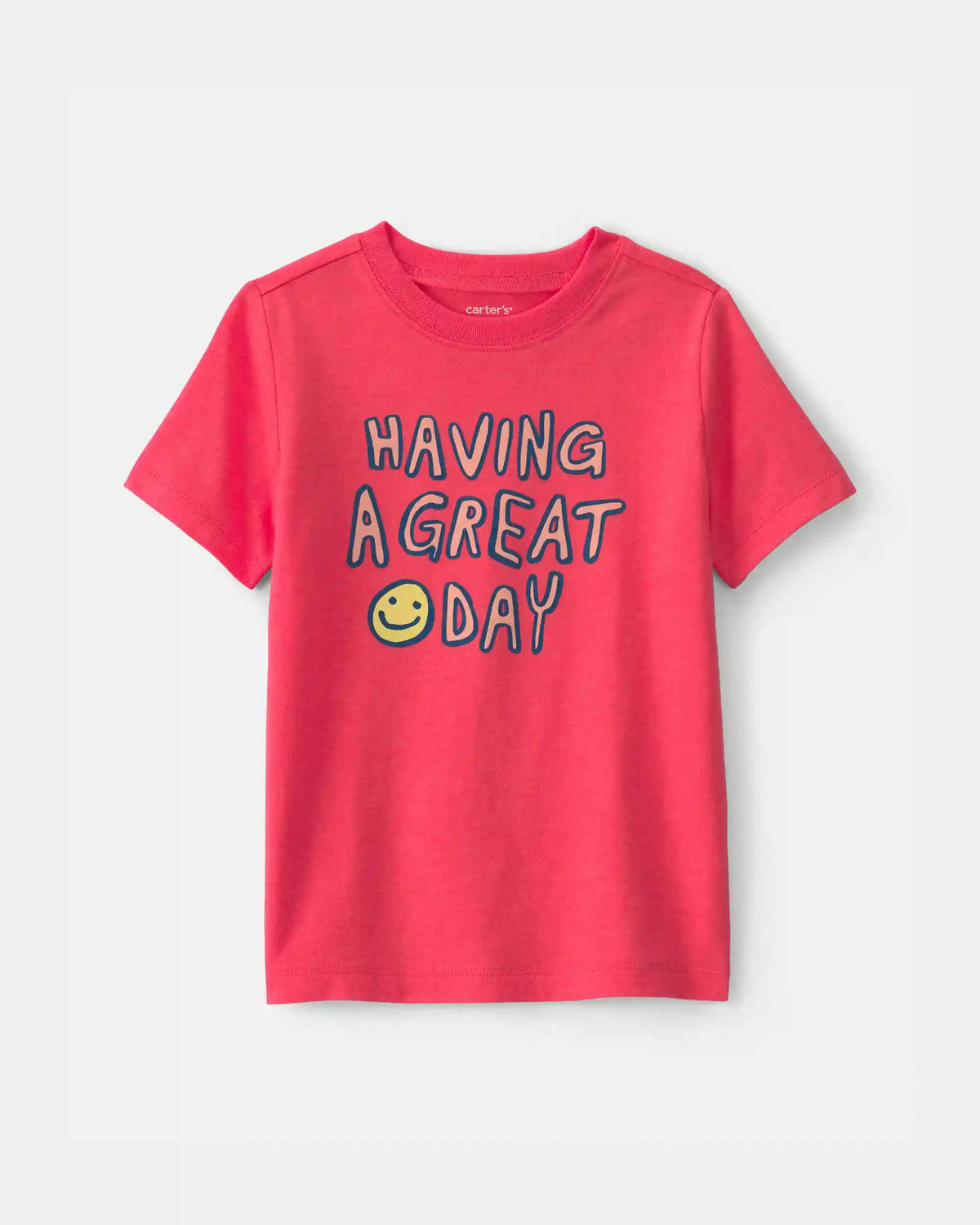 Toddler 'Having A Great Day' Graphic Tee - Red