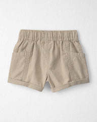 Baby Boy 2-Piece Top & Short Set Made with Organic Cotton in Red Gingham