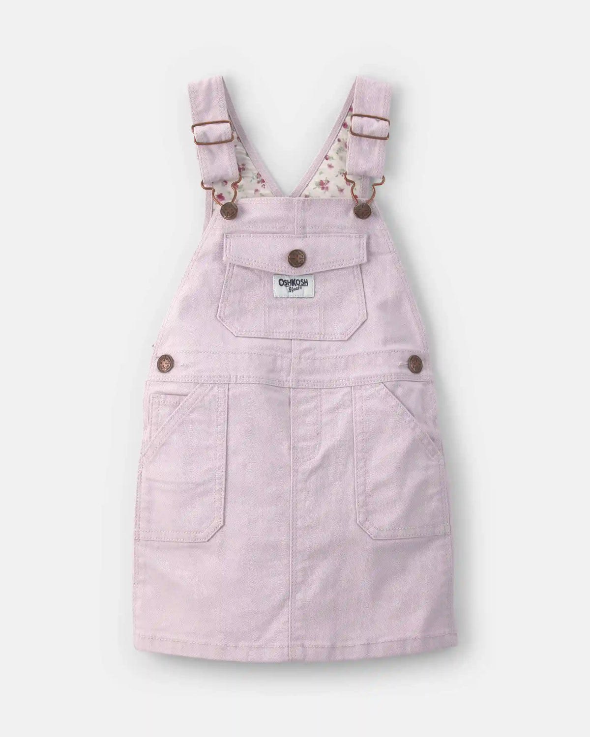 Toddler Girl Twill Skirtall - Purple