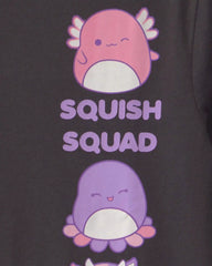 Girls 3-Pack Squishmallow Long-Sleeve Multipack Tops