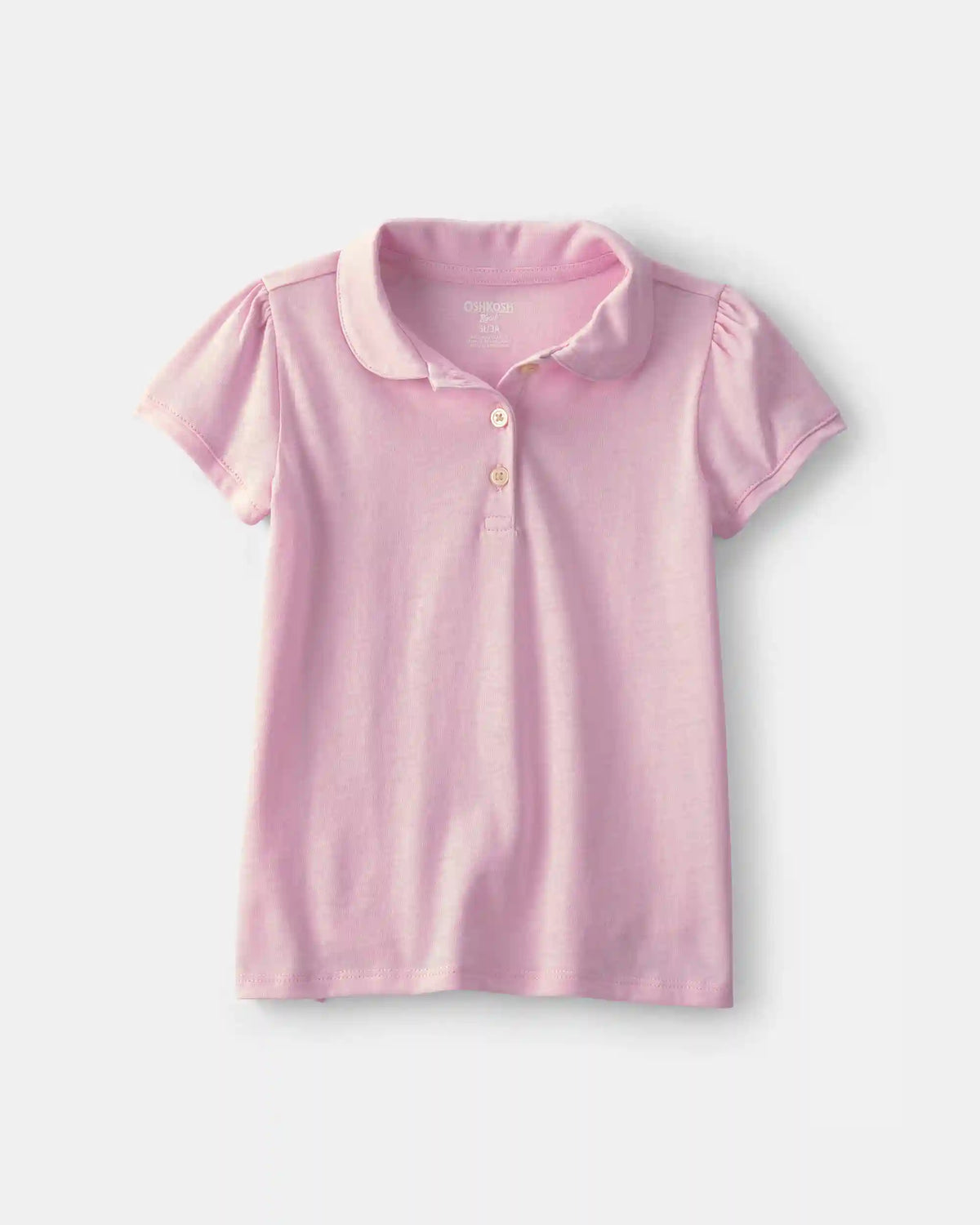 Toddler Girl Uniform Polo Shirt - Pink