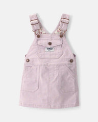 Baby Girl Twill Skirtall - Purple