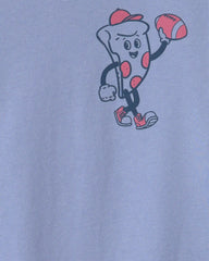 Boys Pizza Sports Long-Sleeve Graphic Tee - Blue