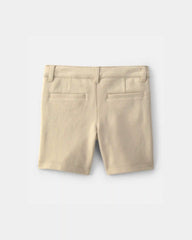 Toddler Girl 2-Pack Uniform Ponte Knit Shorts - Khaki