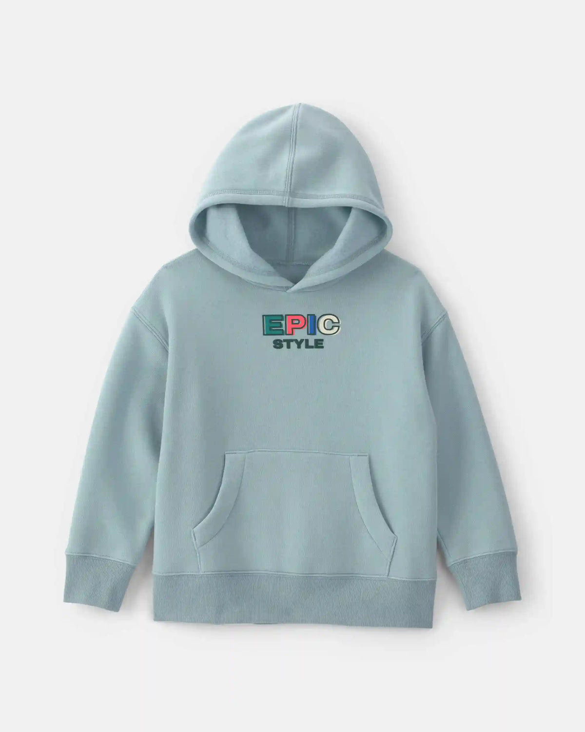 Boys 'Epic Style' Fleece Hoodie - Blue