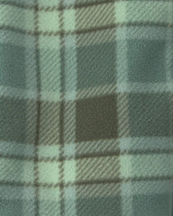 Baby Boy 2-Piece Plaid Fleece Jacket & Pant Set - Green