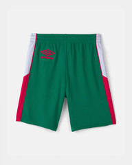Kids Umbro Mexico Mesh Soccer Shorts - Green/White/Red