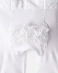 Baby Girl 2-Pack Tights - Black/White