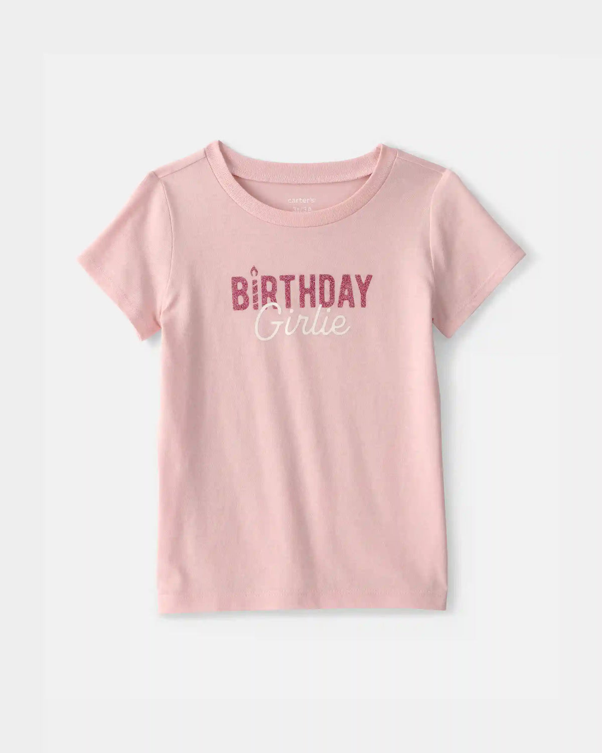 Toddler Girl 'Birthday Girlie' Graphic Tee - Pink