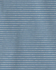 Kids 2-Piece Organic Cotton Ribbed Pajama Set in Stripes