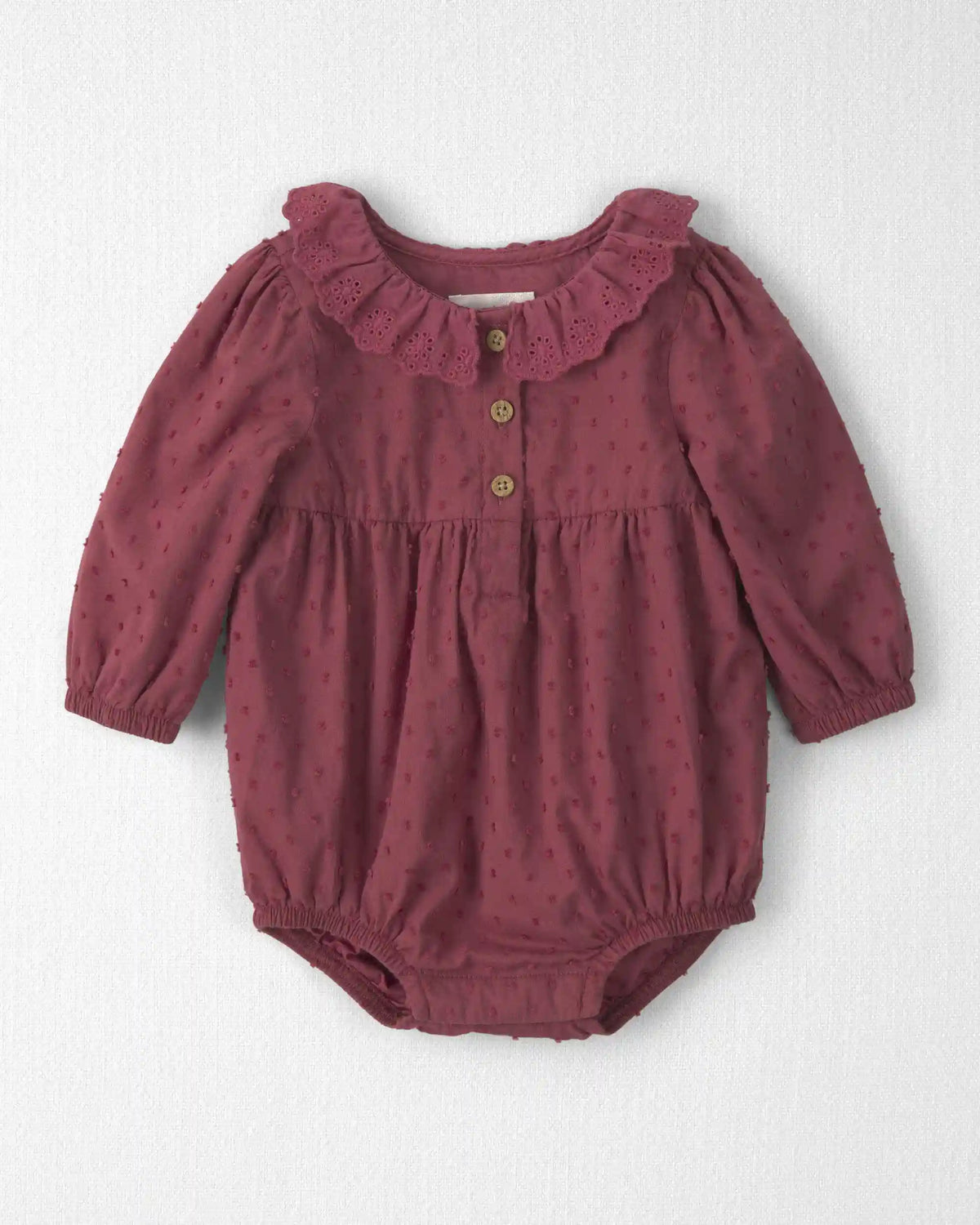 Baby Girl Organic Cotton Prairie Bubble
