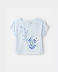 Toddler Girl 2-Piece Disney© Lilo & Stitch Short-Sleeve Pajama Set - Blue