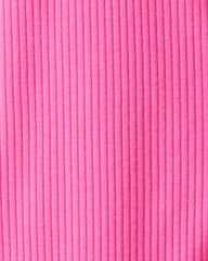 Baby Girl Cotton Long-Sleeve Snug Fit Sleep & Play Pajamas - Pink