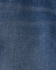Toddler Boy Denim Drawstring Cargo Shorts - Dark Wash