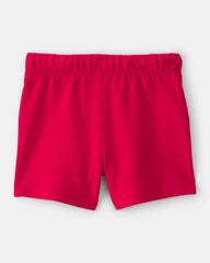 Toddler Boy French Terry Shorts - Red