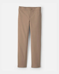Girls 2-Pack Uniform Ponte Skinny Pants - Khaki