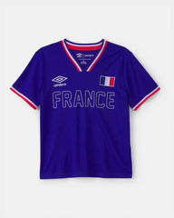 Kids Umbro France Soccer Jersey - Blue