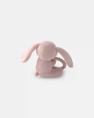 Girls Bunny Plush Teether - Pink