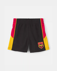 Toddler Umbro Spain Mesh Soccer Shorts - Red/Yellow/Black