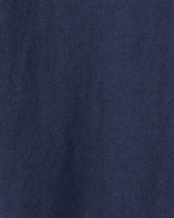 Baby Boy Long-Sleeve Pocket Tee - Navy