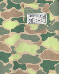 Boys Camouflage Graphic Tee - Green