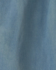 Baby Chambray Straight-Leg Pant - Light Wash